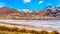 Winter Landscape in the semi desert of the Thompson River Valley between Kamloops and Cache Creek in central British Columbia