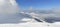 Winter landscape from Slavyanka mountain, view to Gotsev peak