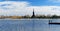 Winter landscape on the Tabacarie Lake in Constanta, Romania