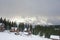 Winter landscape in Tatra Mountains