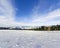 Winter landscape in the Tatras, Poland,