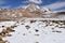 Winter landscapes of the mountains of the Cordillera de Lipez, in Sur Lipez Province, Potosi department, Bolivia