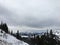 Winter majestic views around Wasatch Front Rocky Mountains, Brighton Ski Resort, close to Salt Lake and Heber Valley, Park City, U