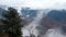 Winter Majesty: Moving Clouds and Snow on Shivalik Mountain Range in Lower Himalayas, Uttarakhand, India