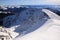 Winter morning in the Carpathian mountains