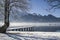 A winter morning at Lake Kochel