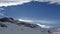 Winter Morning Rock Top View, Austria.