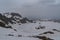 Winter mountain landscape in Bulgaria, Rila mountain, Seven Rila Lakes