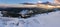 Winter mountain panorama - Donovaly