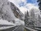 Winter Mountain Road