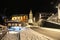 Winter Night in center of Lech