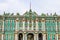 Winter Palace in St. Petersburg, Russia. Winter Palace was the official residence of the Russian Emperors from 1732 to 1917