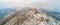 Winter panorama of the Chateau du Haut-Koenigsbourg in the Vosges mountains. Alsace, France