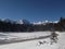 The Winter panorama of The Durmitor mountain
