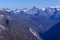 Winter panorama matterhorn glacier paradise Swiss Alps