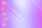 Winter pink magenta rose lilac saturated bright gradient background with random snowflakes sideways and with diagonal light