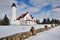 Winter at Point Iroquois Lighthouse