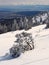 Winter in polish mountains