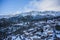 Winter in Querforadat, La Cerdanya, Pyrenees, Spain