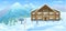 Winter Resort Background