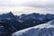 Winter\\\'s Silent Majesty: A Snowy Mountain Landscape