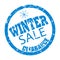 Winter sale clearance rubber stamp