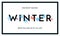 Winter sale discount season banner or poster design template. Vector winter holiday sale discount shopping text for price off redu