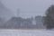 Winter Scene Along the South Holston River in Bristol, Tennessee