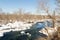 Winter Scene: Great Falls in Potomac, Maryland