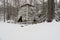 Winter Scene at the Historic Lake Vesuvius Iron Furnace - Wayne National Forest - Ohio