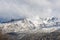 Winter scene of Navacerrada mountains, Madrid, Spain.