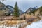 Winter scene,  Rocky Mountain National Park, Colorado, USA