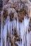 Winter Scenic With Icicles in Zion National Park utah