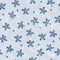 Winter seamless pattern. Asterisk.