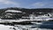 Winter seascape along the coast of Newfoundland Canada, near Flatrock