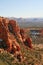 Winter Sedona cliffs