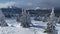 Winter on the Serbian mountain Kopaonik