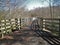 Winter Shadows on a Virginia Creeper Trail Trestle