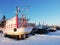 Winter ship in yellowknife