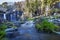 Winter of Shiraito waterfall in the southwestern foothills of Mount Fuji, Shizuoka, Japan.