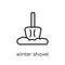 winter Shovel icon from Winter collection.