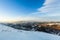 Winter skitour trekking Beskidy mountains