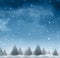 Winter Snow Background