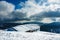 Winter with snow in the Giant Mountains, Czech Republic