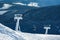 Winter with snow in the Giant Mountains, Czech Republic