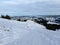 Winter snow idyll along the toboggan run / Kronberg Schlittelweg / on the Kronberg mountain in the Swiss Appenzell Alps massif