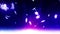 Winter snow light background. Snow landscape. Falling snowflake snow stars blue background. Shining loop animation.