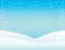 Winter Snowflake Holiday Frozen Template Background