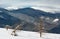 Winter snowy Carpathian mountains, Ukraine