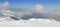 Winter snowy landscape from Slavyanka mountain